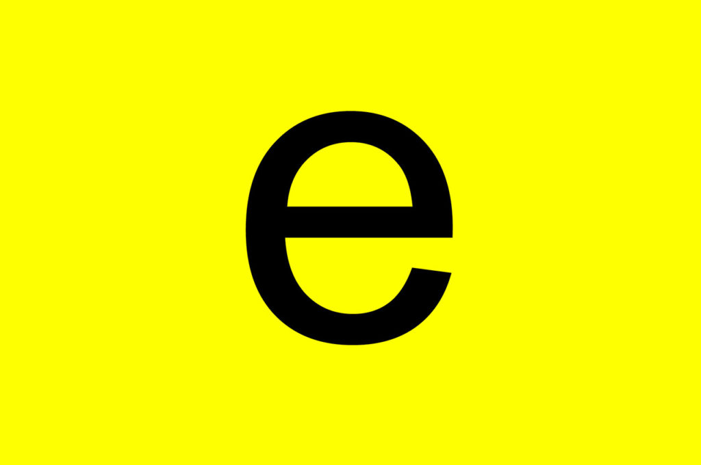 e